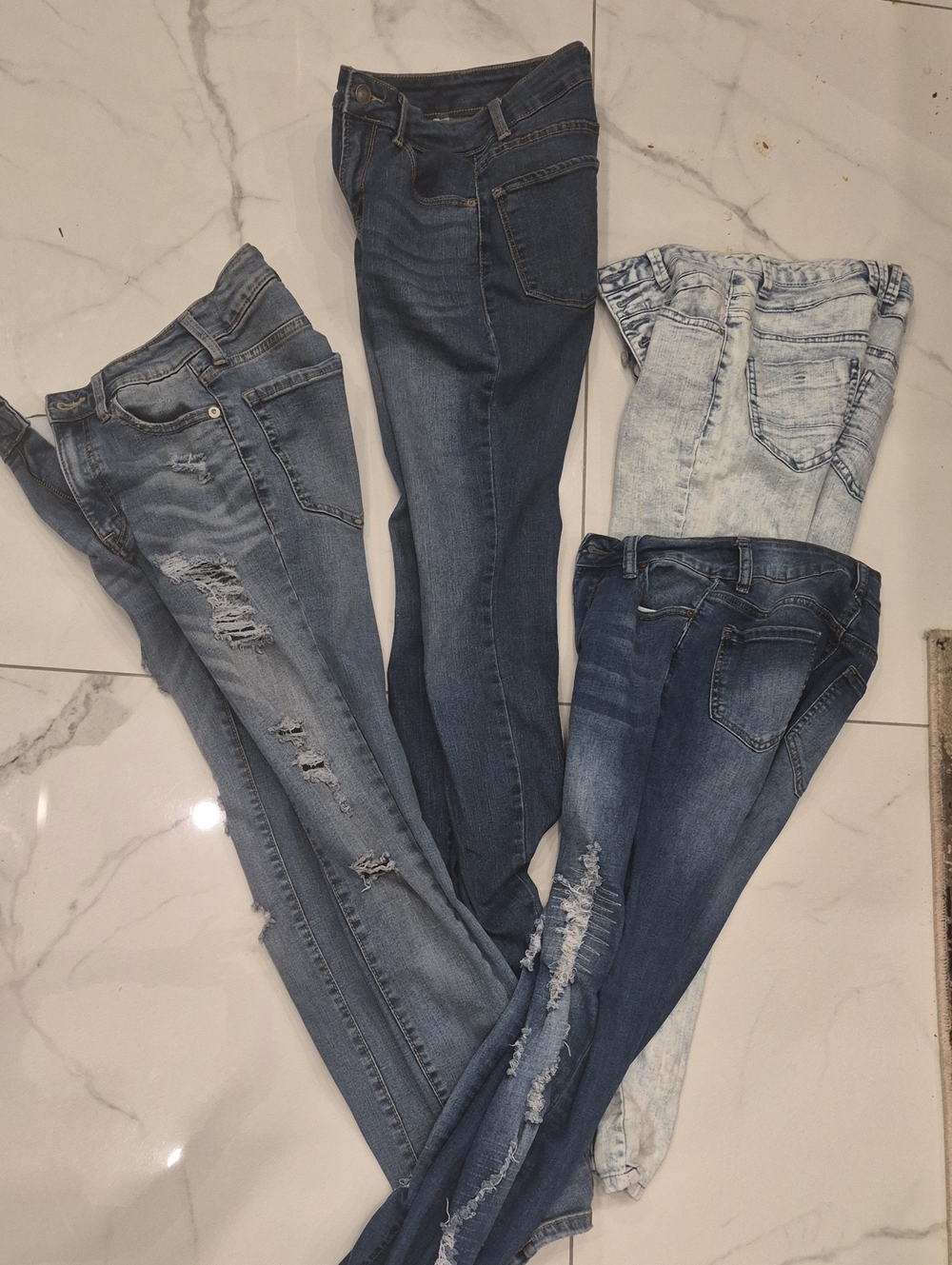 Womens Jeans Bundle Size 0 Five Pairs.